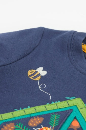 Frugi-Interactive-Applique-T-Shirt-Navy-Blue-Bug-Hotel