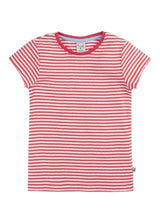 Frugi Pip Pointelle 2Pk T-Shirt - Ditsy Floral/Stripe