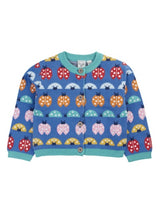 Frugi Mellion Cardigan - Ladybird Fair Isle