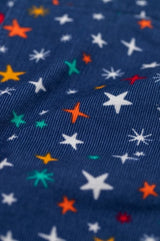 Frugi Durgan Printed Dungaree - Rainbow Galaxy
