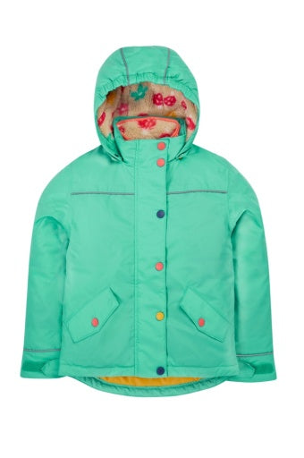 Frugi Rambler 3 In 1 Coat - Dragon/Mushroom Field