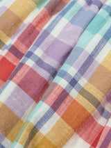 Frugi Hyacinth Dress - Springtime Check/Flowers