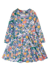 Frugi Sofia Skater Dress - Rainforest Friends