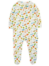 Frugi Lovely Babygrow - Wild Cats