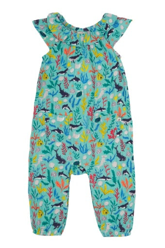 Frugi Maris Playsuit - Sea Life