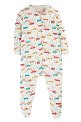 Frugi Lovely Babygrow - Let'S Go!