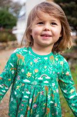 Frugi Dani Dress - A Tower Of Giraffes