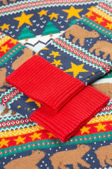 Frugi Forest Fairisle Jumper - Fairisle/Christmas