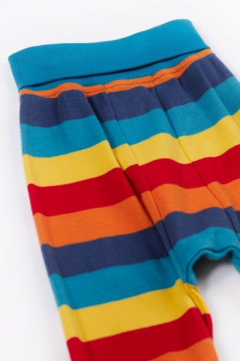 Frugi Parsnip Pants - Big Rainbow Stripe