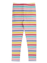 Frugi Libby Rib Leggings - Multi Rib Stripe