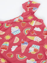 Frugi Marina Swimsuit - Sunshine Sprinkles