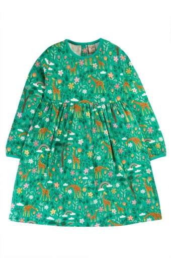 Frugi Dani Dress - A Tower Of Giraffes