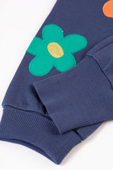 Frugi Perrin Parsnip Jogger - Navy Blue/Flowers