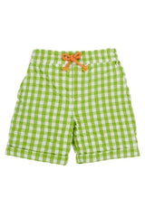 Frugi Giles Gingham Shorts - Macaw/Gingham