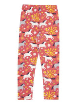 Frugi Libby Printed Leggings - Sunshine Ponies