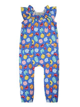 Frugi Peony Playsuit - Ladybird Lovliness
