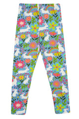 Frugi Libby Printed Leggings Bunny Bounce