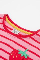 Frugi-Camille-Applique-T-Shirt-Stripe-Strawberry