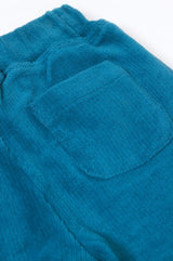 Frugi Poppy Reversible Pull Ups - Boat Blue/Wild Woods