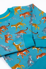 Frugi Superb Sweatshirt - Wild Cats