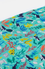 Frugi Maris Playsuit - Sea Life