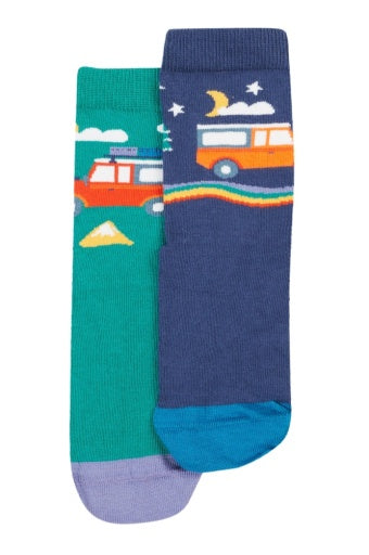 Frugi Rock My Socks 3 Pack - Alpine Adventures Multipack