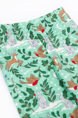 Frugi Libby Printed Leggings - Festive Forest