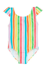 Frugi Marina Swimsuit - Summer Stripe