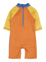 Frugi Little Sun Safe Suit - Lemon/Beach