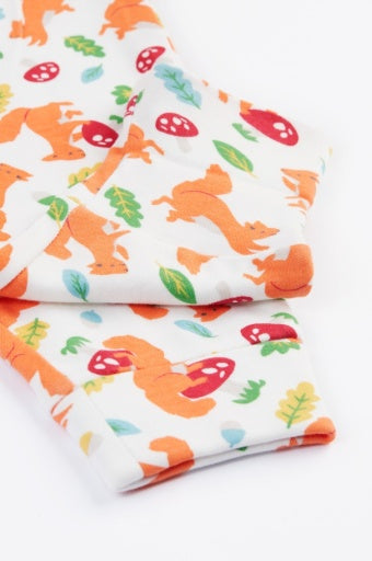 Frugi Frankie Outfit - Bumblebee Stripe/Squirrel Friends