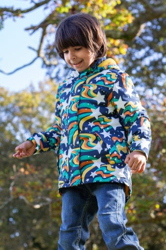 Frugi Playtime Coat - Magic Stars