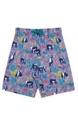 Frugi Palmer Printed Shorts - Lemur Laughs