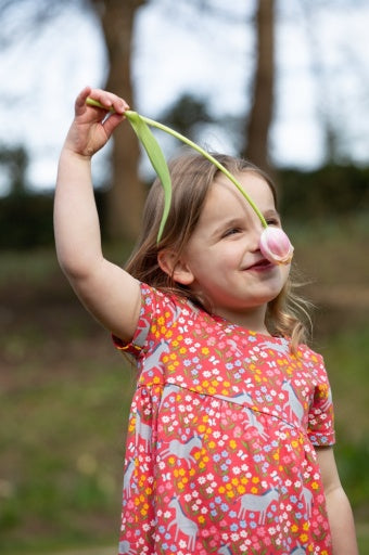 Frugi Ellen Dress - Donkey Drove