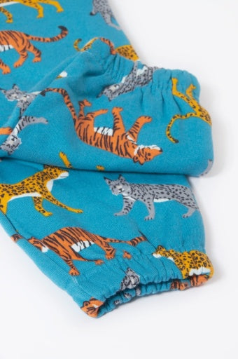 Frugi Malpas Joggers - Wild Cats