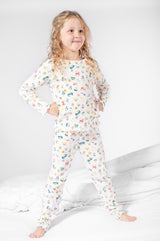 Frugi Lettuce Pjs - Better Together Ditsy