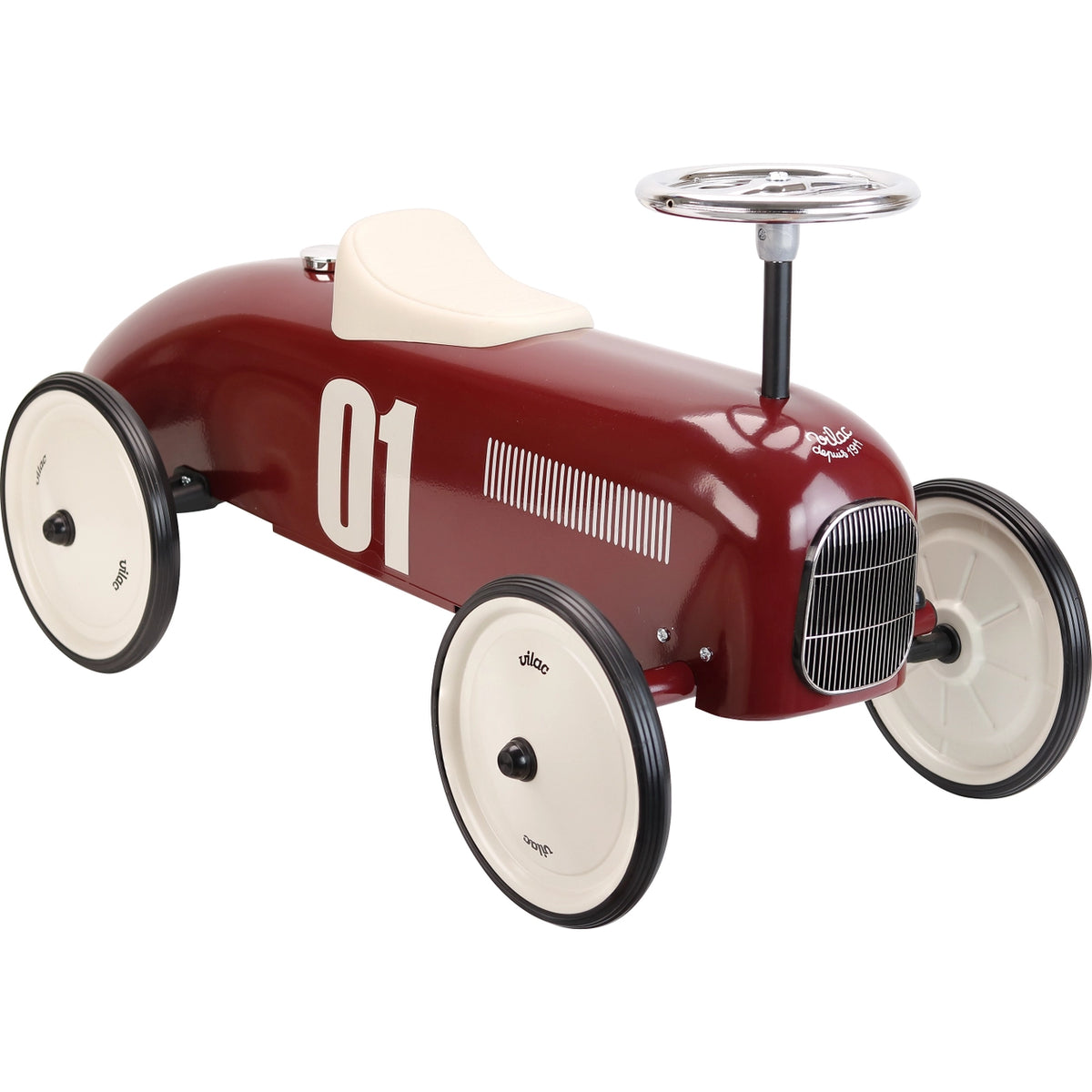 Vilac Burgandy Ride on  Vintage Car