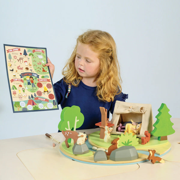 Tenderleaf Wildlife Camping Playset