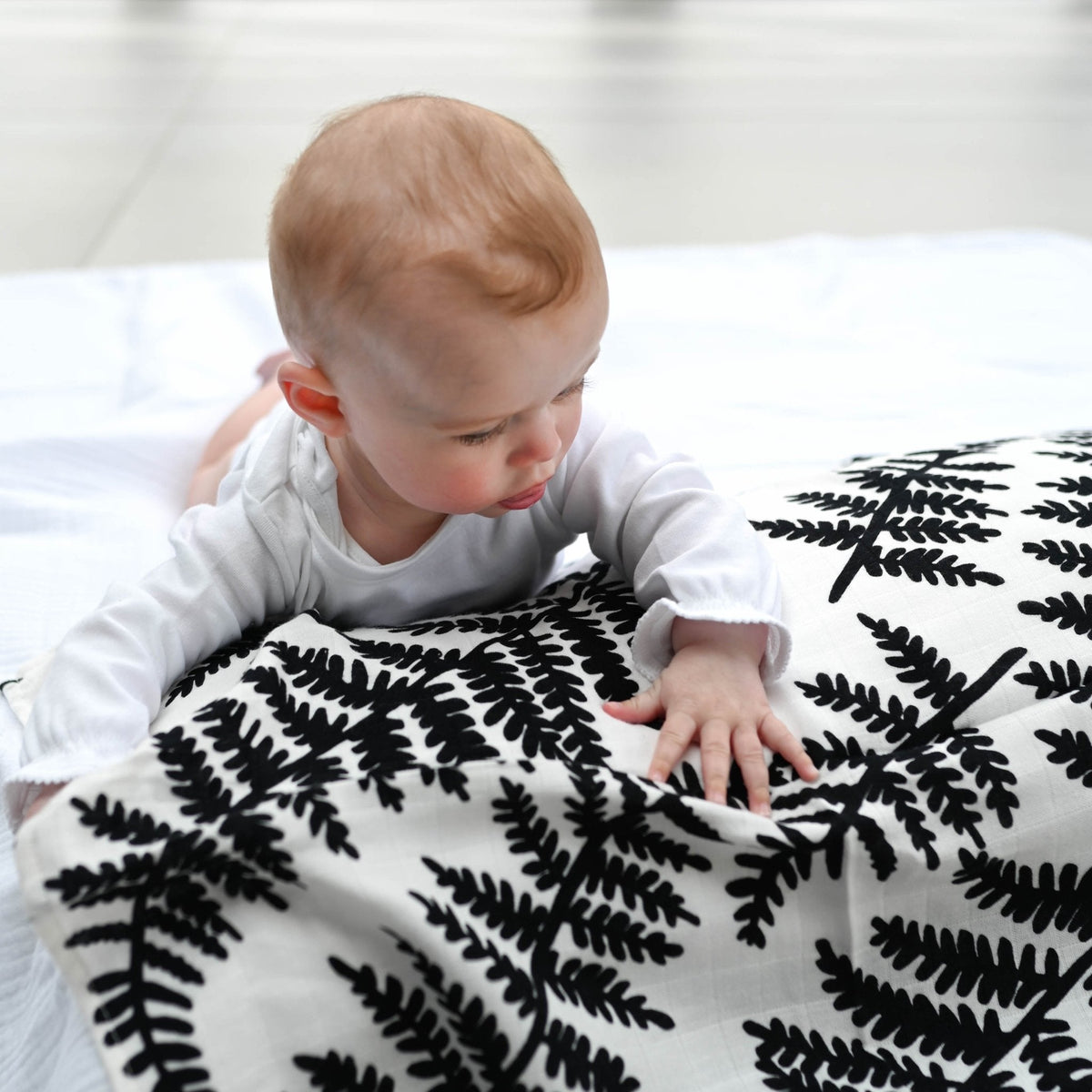 XL FERN MUSLIN - birth to 4 months