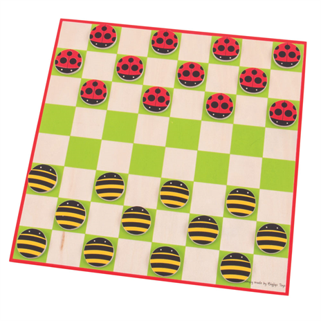 Bigjigs Ladybird & Bee Draughts
