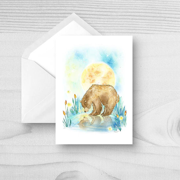A Bear Called Bertie Greetings Card