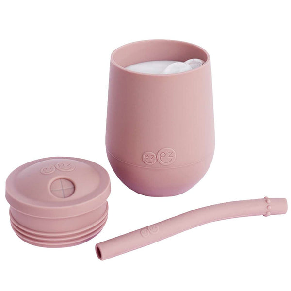 ezpz Mini Cup+Straw Training System - Blush