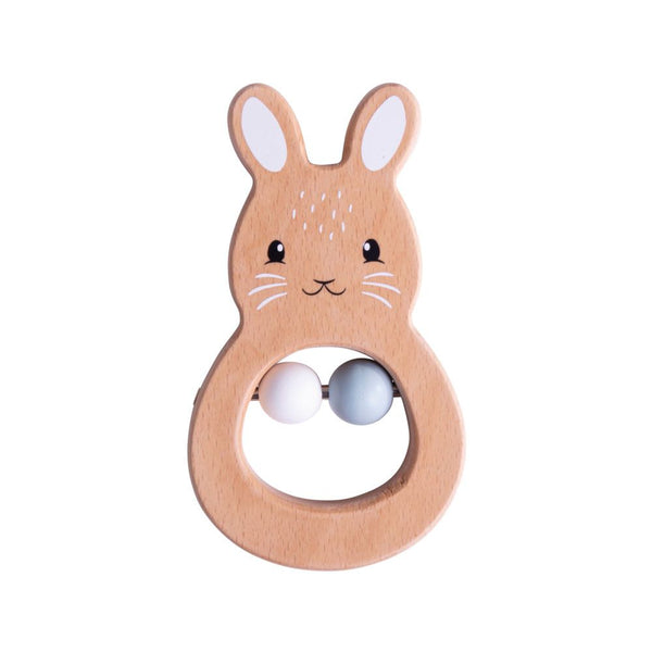 Baby Rabbit Rattle by Bigjigs