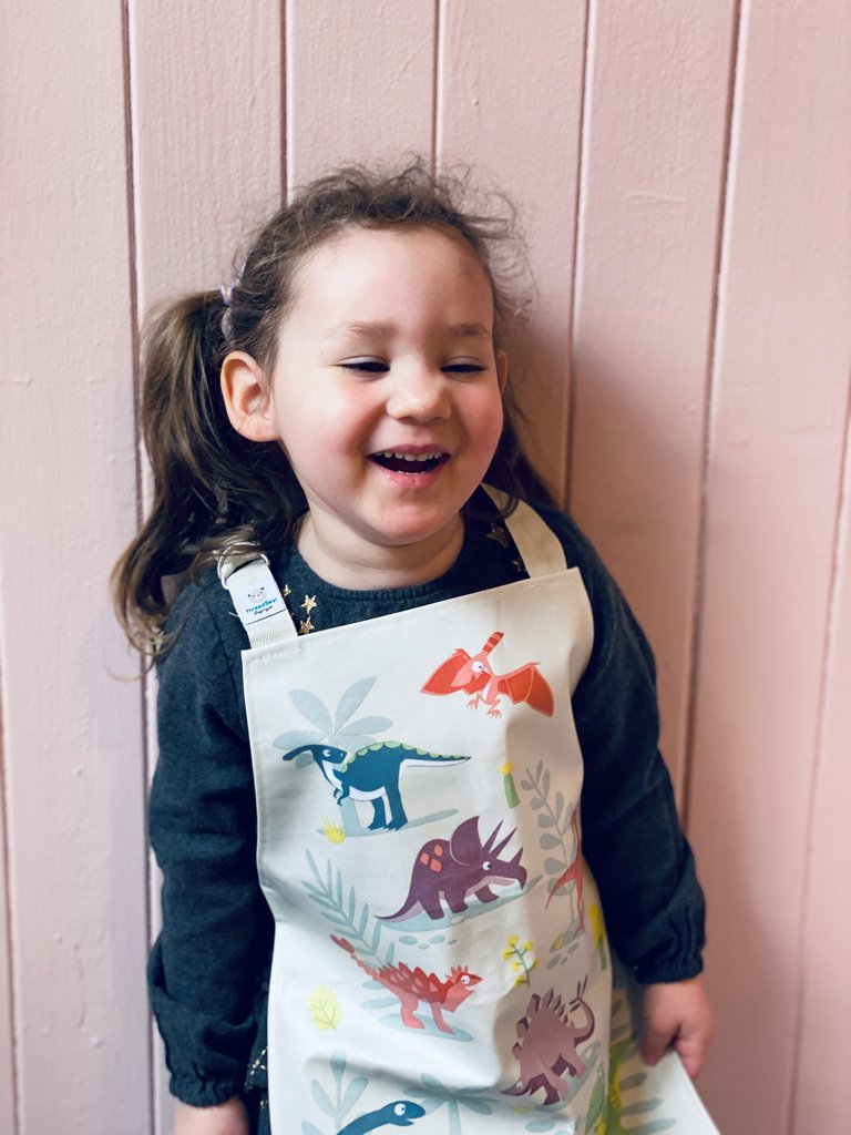 Threadbear Dinosaur Friends Apron