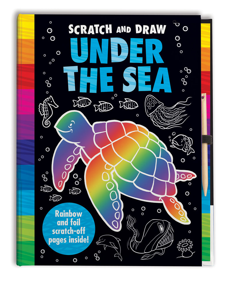 Under Sea Scratch & Draw Book