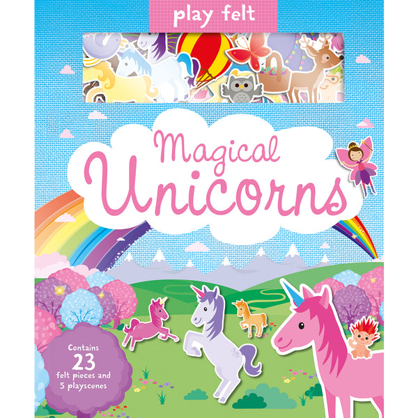 Play Felt Magical Unicorns Book
