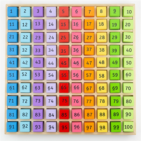 Bigjigs Number Tray 1-100