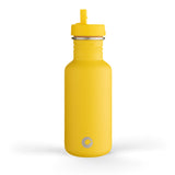 500ml One Green Bottle Tough Canteen - Bumble Yellow