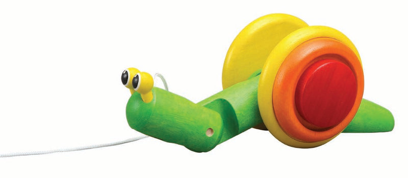 Plan Toys Pull-Along Snail - Original