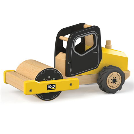 Wooden construction vehicle