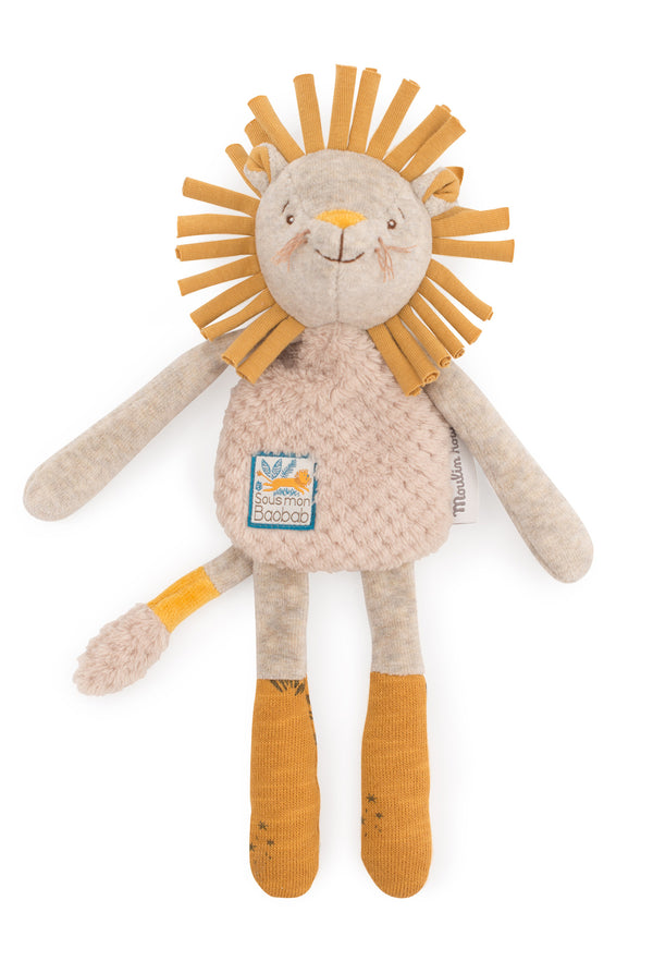 Moulin Roty Lion Rattle Comforter